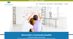 Desktop Screenshot of funcionaliamuebles.com